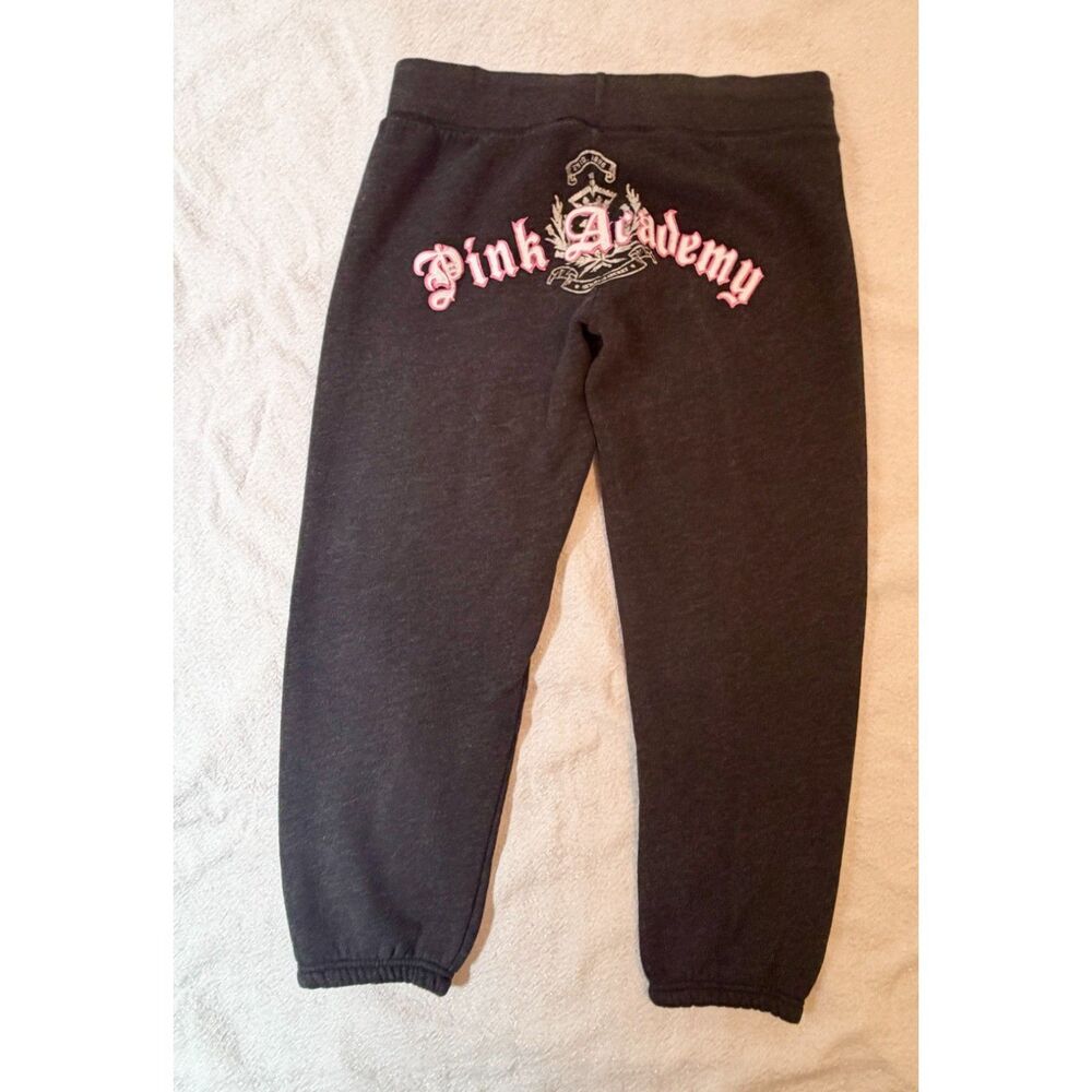 Vintage Y2K VS PINK ACADEMY charcoal joggers size small